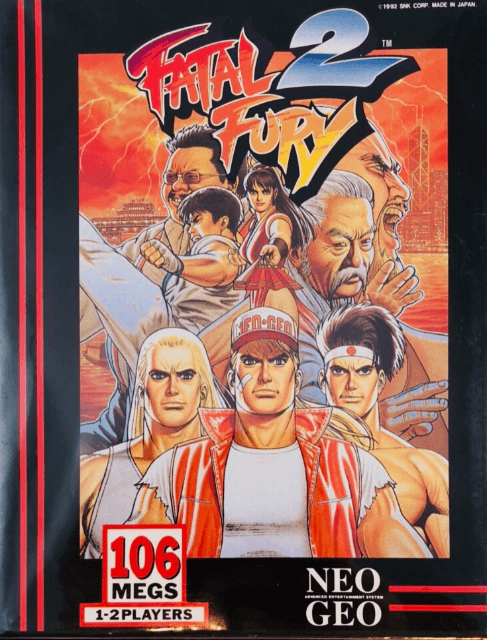 Fatal Fury 3 box art for Neo Geo